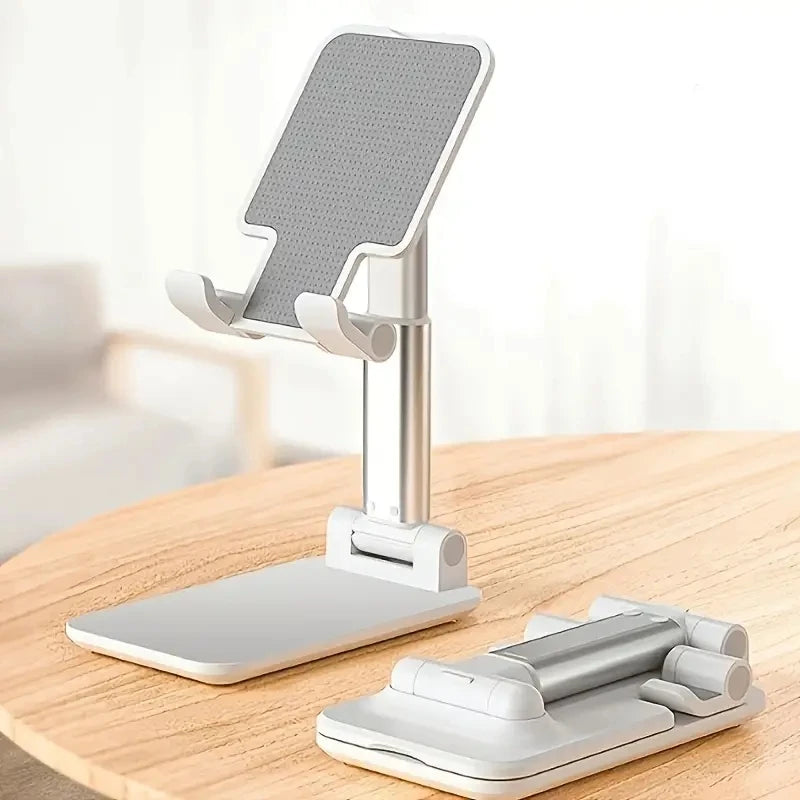 Foldable Phone & Tablet Desk Stand – Compatible with iPhone, iPad & More