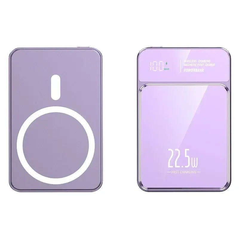 20000Mah Power Bank Magnetic Qi Wireless Charger Magsafe 22.5W Super Fast Charging Powerbank for Iphone Samsung Huawei Xiaomi