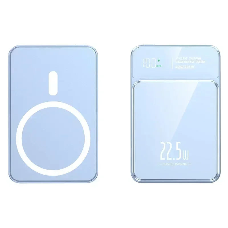 20000Mah Power Bank Magnetic Qi Wireless Charger Magsafe 22.5W Super Fast Charging Powerbank for Iphone Samsung Huawei Xiaomi