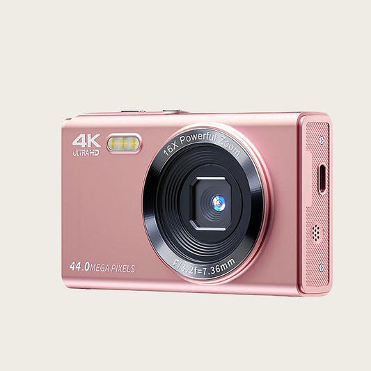 4K Digital Camera, 1200Mah Digital Camera with LED Fill Light Function, High Definition Screen Camera with 16X Digital Zoom, Camera with TF Memory Card